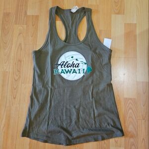 Aloha Hawaii University Tank Top size med